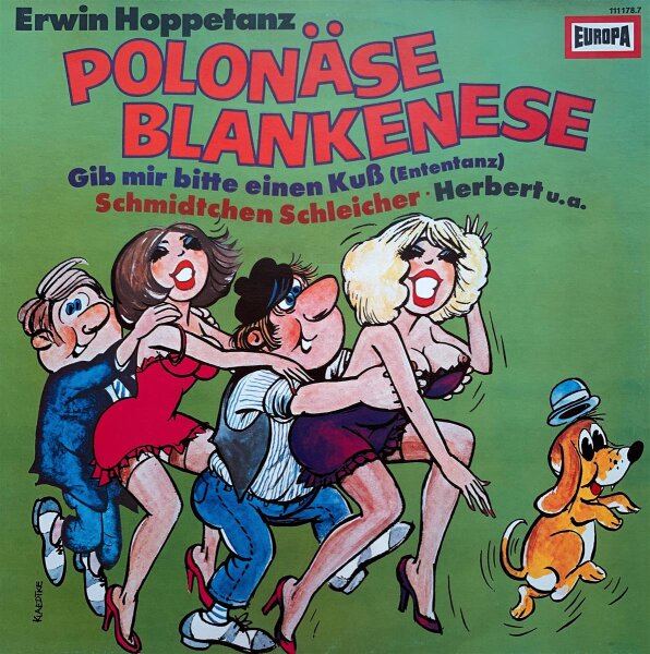 Erwin Hoppetanz - Polonäse Blankenese [LP] | Europa  - 111 178.7 | Germany, 1981 | NM/VG+