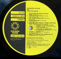 Status Quo - Golden Hour Of Status Quo [LP] | Golden Hour...