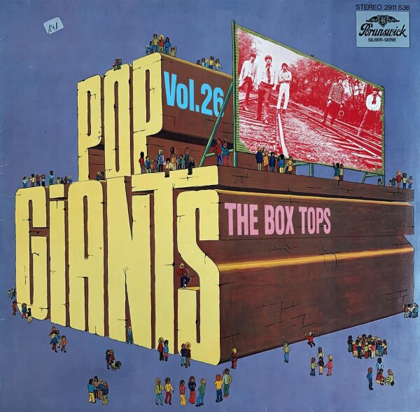 Box Tops - Pop Giants, Vol. 26 [LP] | Brunswick  - 2911 536 | Germany | VG/VG+