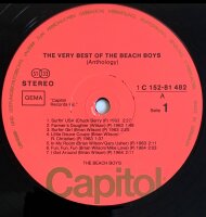 The Beach Boys - The Very Best Of The Beach Boys (Anthology 1963-69) [Vinyl LP]