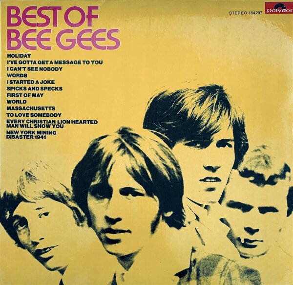 Bee Gees - Best Of Bee Gees [LP] | Polydor - 184 297 | Germany, 1969 | EX/EX