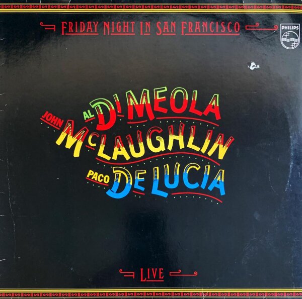 Al Di Meola / John McLaughlin / Paco De Lucia - Friday Night in San Francisco [Vinyl LP]