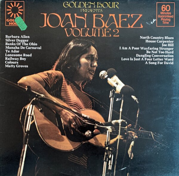 Joan Baez - Golden Hour Presents Joan Baez Volume 2 [Vinyl LP]