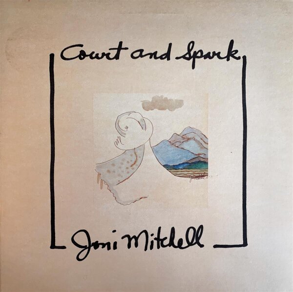Joni Mitchell - Court And Spark [LP] | Asylum Records - K 53002 | UK | EX/VG+