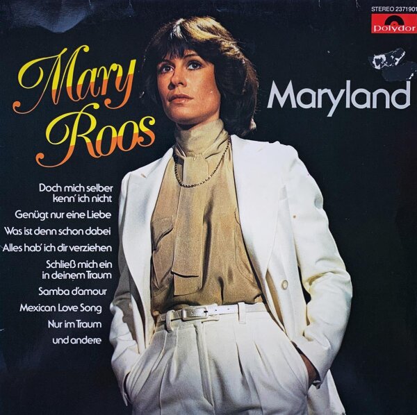 Mary Roos - Maryland [LP] | Polydor - 2371 901 | Germany, 1978 | EX/VG