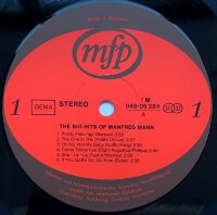 Manfred Mann - The Big Hits Of Manfred Mann [Vinyl LP]
