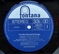 Nana Mouskouri - The Most Beautiful Songs [2LP] | Fontana...