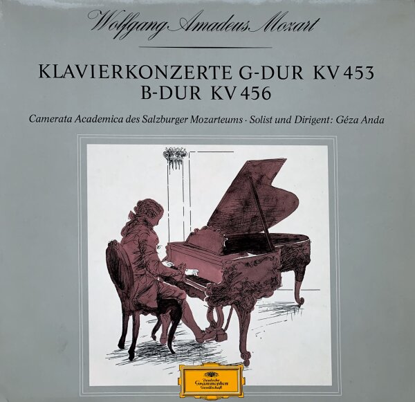 Wolfgang Amadeus Mozart, Géza Anda - Klavierkonzerte G-dur KV 453 / B-dur Kv 456 [Vinyl LP]