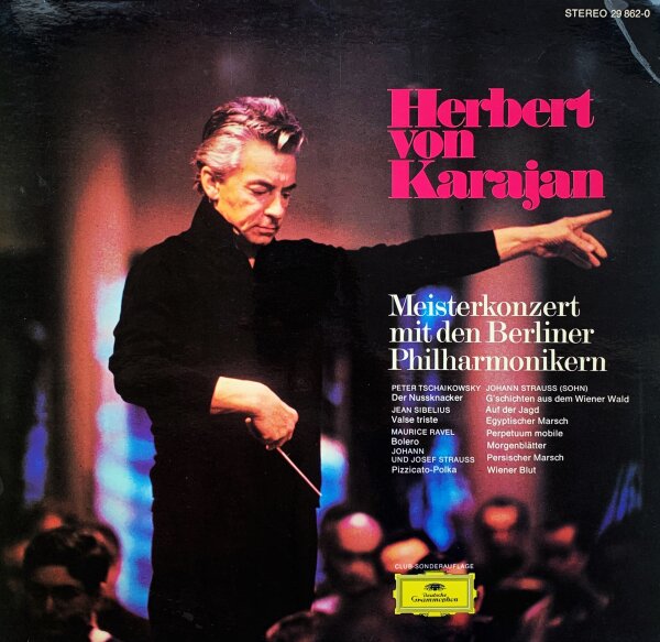 Herbert von Karajan, Berliner Philharmoniker - Meisterkonzert mit den Berliner Philharmonikern [Vinyl LP]