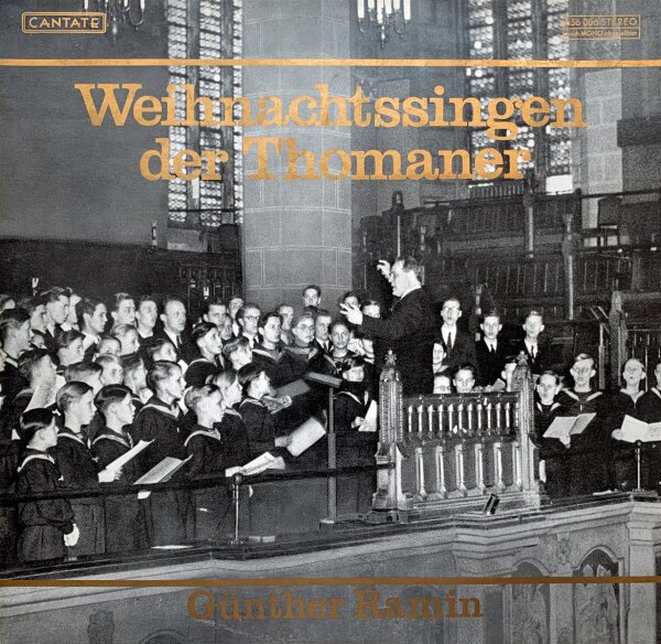 Thomanerchor Leipzig - Weihnachtssingen Der Thomaner [LP] | Cantate - 656 006 | Germany | EX/EX
