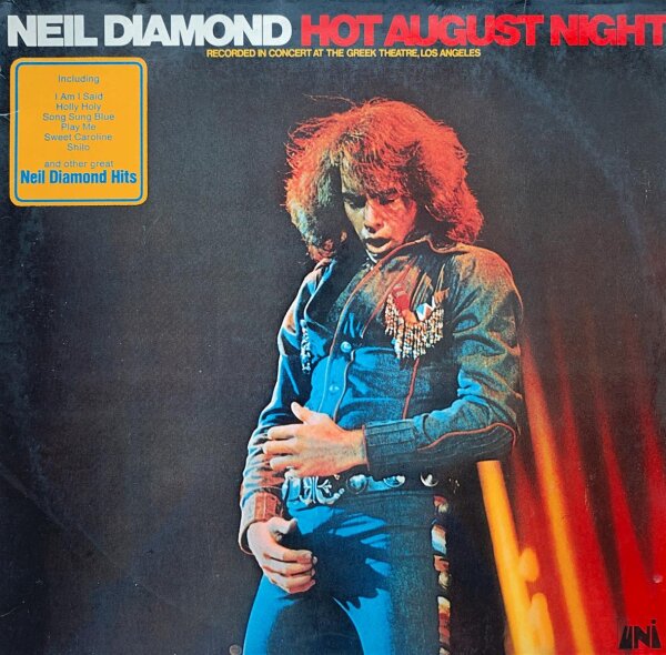 Neil Diamond - Hot August Night [LP] | MCA Records - 6.28374 | Germany | VG/VG