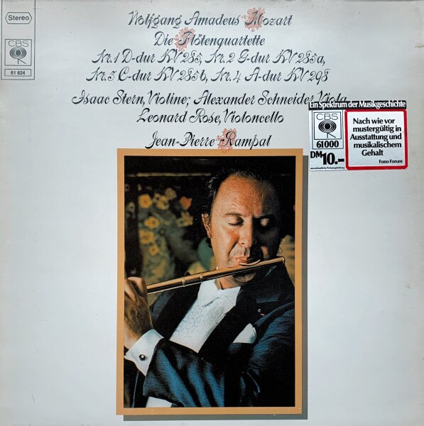 Wolfgang Amadeus Mozart - Die Flötenquartette: Nr. 1-4 [Vinyl LP]