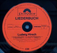 Ludwig Hirsch - Liederbuch [LP] | Polydor - 2679 075 | Germany, 1979 | VG+/VG