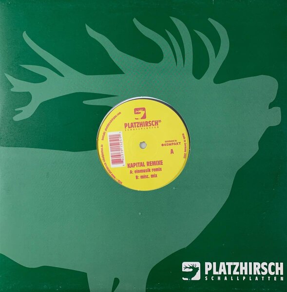 Rocco Branco - Kapital Remixe [12 Maxi] | Platzhirsch Schallplatten - PLATZHIRSCH 05 | Germany, 2005 | VG+/EX