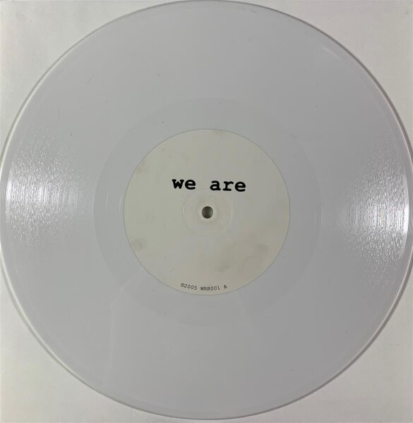 We Are - Untitled [LP] | We Are - WRR001 | Sweden, 2005 | EX/GEN