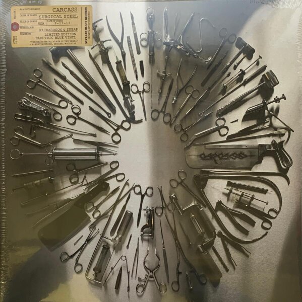 Carcass - Surgical Steel (Complete Edition) [2LP] | Nuclear Blast - 27361 36421 | Europe, 2015 | M/M