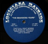 Elvis Presley - The Beginning Years, 1954 To 56 [LP] |...