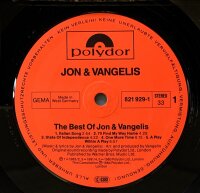 Jon & Vangelis - The Best Of Jon And Vangelis [Vinyl LP]