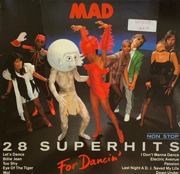 Mad - For Dancin - 28 Superhits Nonstop [LP] | Hansa International - 205 580-320 | Europe, 1983 | VG+/VG