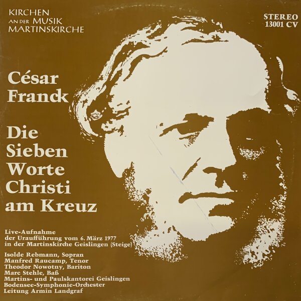 César Franck - Die Sieben Worte Christi am Kreuz [Vinyl LP]