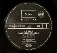 J. S. Bach, Günther Kaunzinger - Das Orgelwerk Vol....