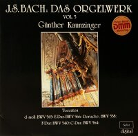 J. S. Bach, Günther Kaunzinger - Das Orgelwerk Vol. 5 [Vinyl LP]