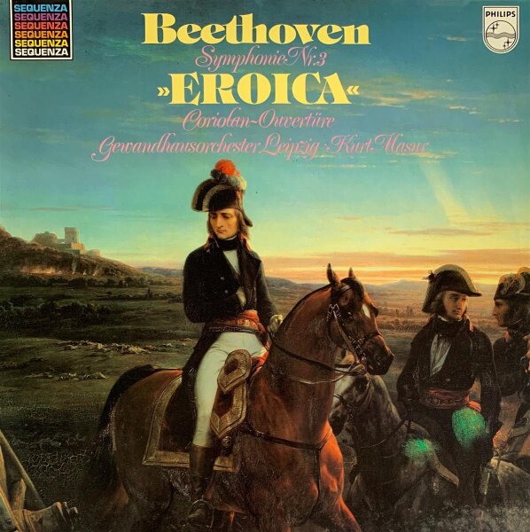 Ludwig van Beethoven - Symphonie Nr. 3 E-dur Op. 55 "Eroica" [LP] | Philips - 6527 059 | Netherlands, 1980 | NM/VG+