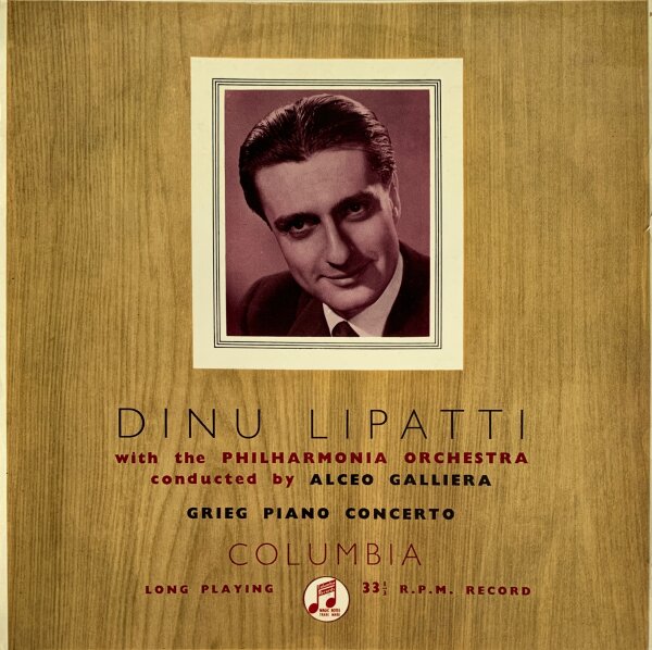 Grieg – Dinu Lipatti, Philharmonia Orchestra, Alceo Galliera - Piano Concerto [Vinyl LP]