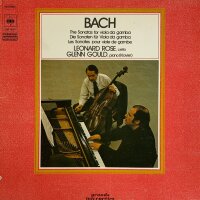 Bach - Leonard Rose, Glenn Gould - The Sonatas For Viola Da Gamba [Vinyl LP]