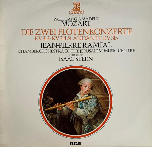 Mozart, Jean-Pierre Rampal, Isaac Stern - Die Zwei Flötenkonzerte [LP] | RCA - ZL 30679 | Germany, 1978 | NM/VG+