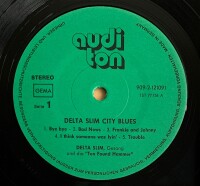 Delta Slim - City Blues [LP] | auditon - 909-2-121091 | Germany, 1973 | VG+/EX