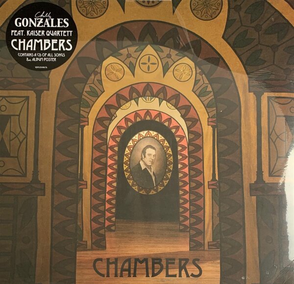 Chilly Gonzales Feat. Kaiser Quartett - Chambers [LP] | Gentle Threat - GENTLE018VLTD | Europe, 2015 | M/EX
