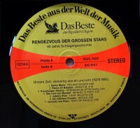 Various - Rendezvous Der Grossen Stars [LP Box Set] | Das...