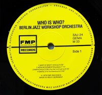 The Berlin Jazz Workshop Orchestra - Who Is Who? [Vinyl LP]