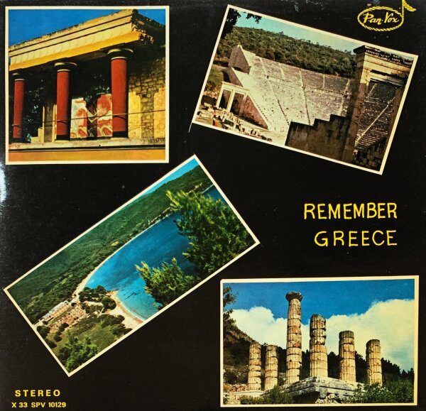 Various - Remember Greece [LP] | Pan-Vox - X 33 SPV 10129 | Greece | NM/EX