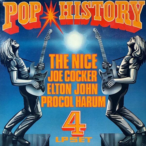 The Nice / Elton John / Joe Cocker / Procol Harum - Pop History [4LP] | Rainbow Records - R 10004 | NM/VG+