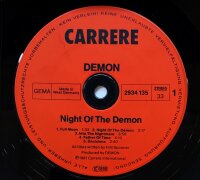 Demon - Night Of The Demon [LP] | Carrere - 2934 135 | Germany, 1981 | NM/VG+