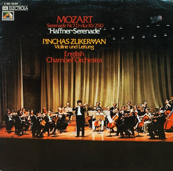 Wolfgang Amadeus Mozart - Serenade Nr. 7 D-dur KV 250 "Haffner" Serenade [Vinyl LP]