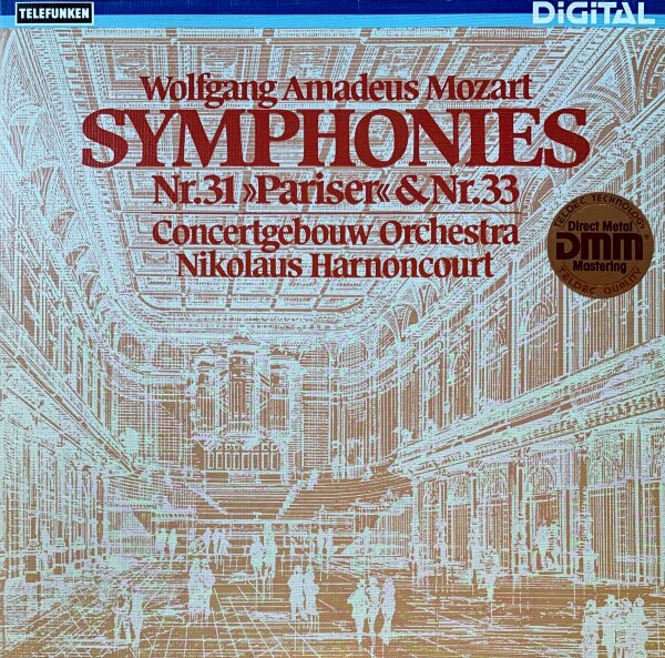 Wolfgang Amadeus Mozart - Symphonie Nr. 33 B-Dur, KV 319 / Symphonie NR. 31 D-Dur, KV 297 [Vinyl LP]