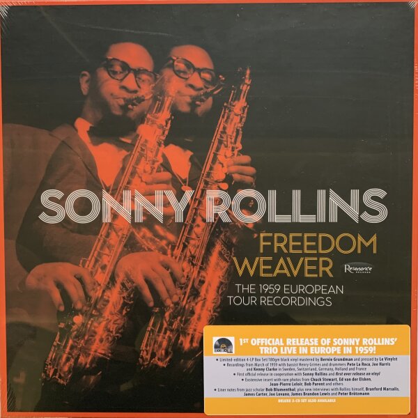 Sonny Rollins - Freedom Weaver: The 1959 European Tour Recordings [LP] | Resonance - HLP 9065 | NM/NM