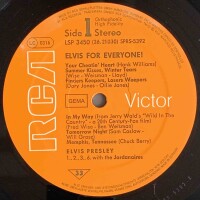 Elvis Presley  - Elvis For Everyone! [LP] | RCA - LSP...
