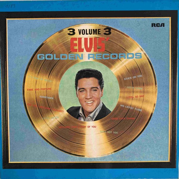 Elvis Presley - Elvis Golden Records, Volume 3 [2LP] | RCA - LSP 2765, RCA | Germany,  1977 | NM/VG+