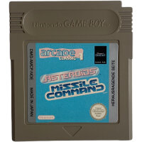 Asteroids - Missile Commands [Nintendo Gameboy]