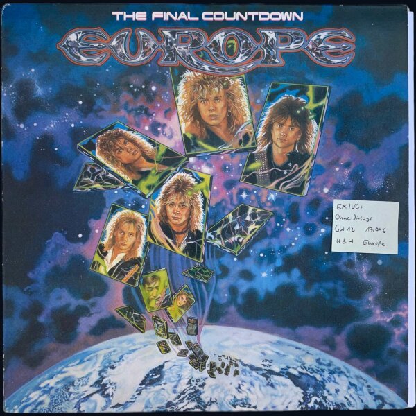 Europe - The Final Countdown [LP] | Epic - 26808 | Europe | EX/VG+