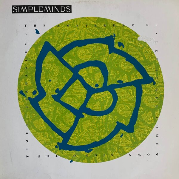 Simple Minds - The Amsterdam EP [12 Maxi] | Virgin - 612 887 | Europe, 1989 | EX/VG