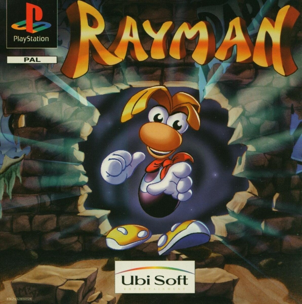 🎮 Rayman Sur PS1 – Édition Platinium, Neuf Sous Blister ! (1994)