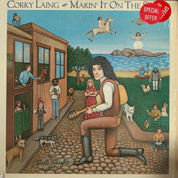 Corky Laing - Makin It On The Street [LP] | Elektra - 7e-1097 | USA | NM/VG