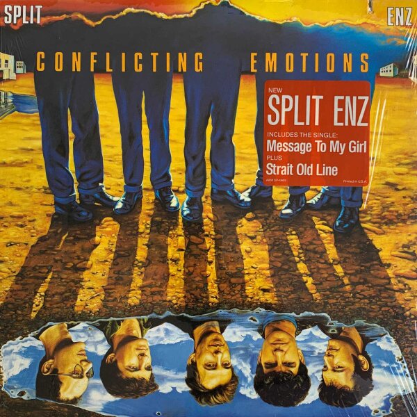 Split Enz - Conflicting Emotions [LP] | AM Records - SP-4963 | US, 1984 | NM/EX