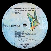 Jim Morrison Music By The Doors - An American Prayer [LP]...