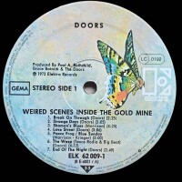 he Doors - Weird Scenes Inside the gold mine [2LP] | Elektra - ELK 62 009 | Germany, 1972 | NM/VG+